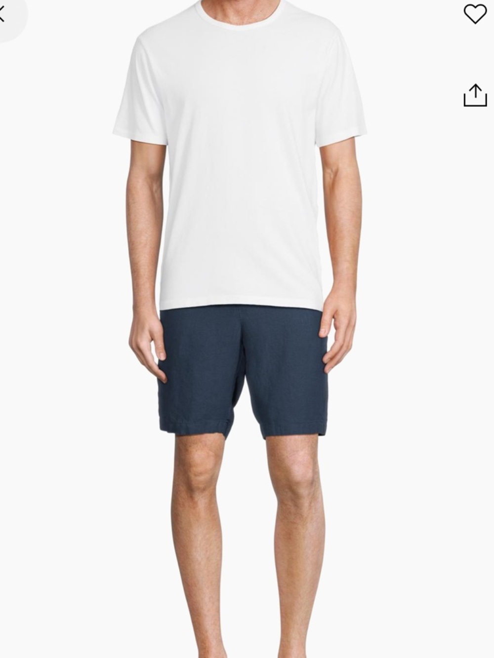 Vince Men’s Garment Dyed Crew Neck Short Sleeve T-shirt Optic White XL